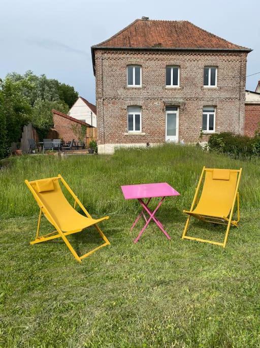 Ancienne Mairie - Gite De Charme A La Campagne Ligny-sur-Canche Exterior foto